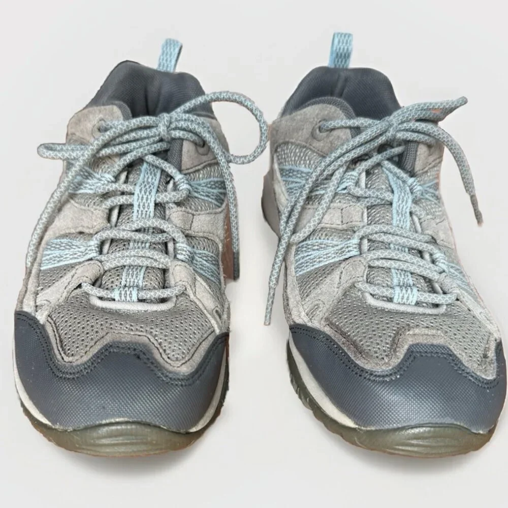 (9.5) MERRELL Wmns Wild Dove/Dream Blue Hiking Shoes